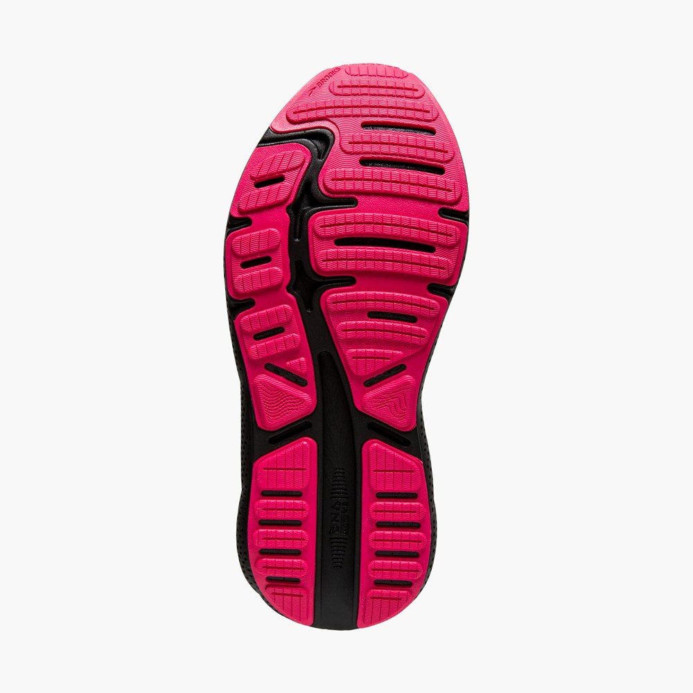 Chaussures Running Route Brooks Ghost Max Noir Femme | ENA-0225519